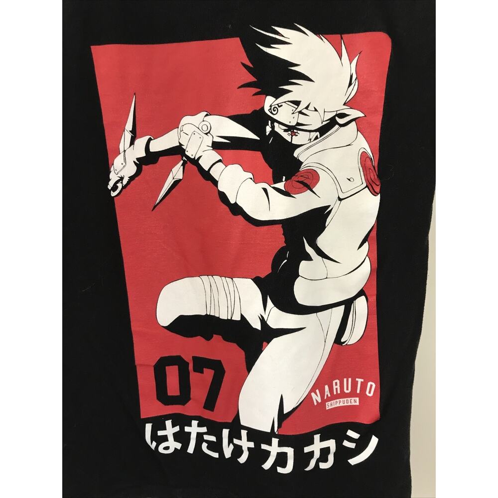Naruto Shippuden 07 Anime Japane Limited Edition Collection Black T Shirt M 40"